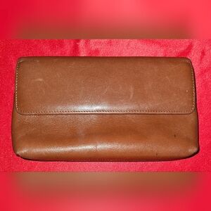 Women's Genuine Soft Brown Leather Wallet